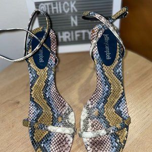 Jefferey Campbell Snakeskin heels